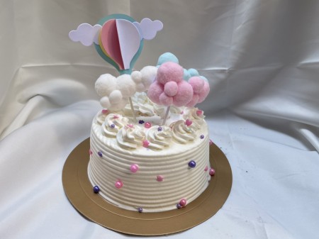 雲朵熱氣球花式蛋糕